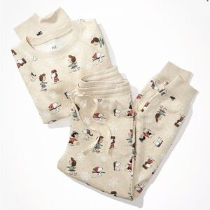 Peanuts snoopy pajama set Christmas